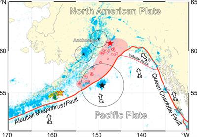 Characterizing the Foreshock, Main Shock, and Aftershock Sequences of the Recent Major Earthquakes in Southern Alaska, 2016–2018